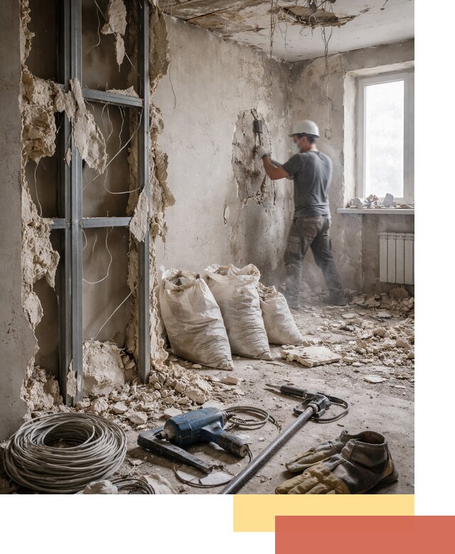 Профессиональный демонтаж зданий и конструкций в Оренбурге