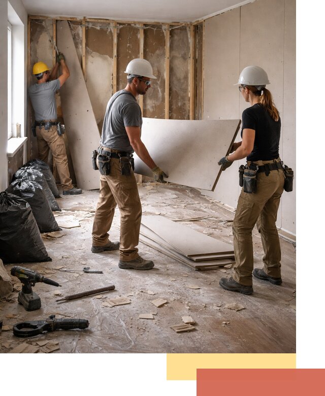 Демонтаж стеновых панелей в Оренбурге быстро и аккуратно