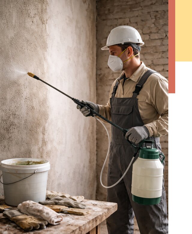 Антисептическая обработка стен в Оренбурге от 1220 руб. — быстро и недорого | ОТДЕЛОЧНИК-Рнб