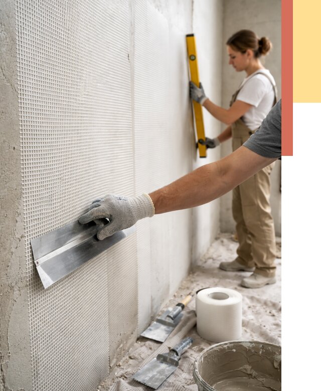 Армирование стен стеклосеткой в Оренбурге от 3254 руб. под ключ | ОТДЕЛОЧНИК-Рнб