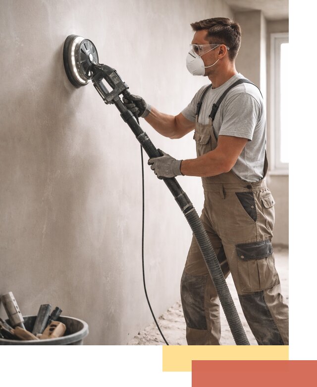 Профессиональная шлифовка стен в Оренбурге быстро и качественно