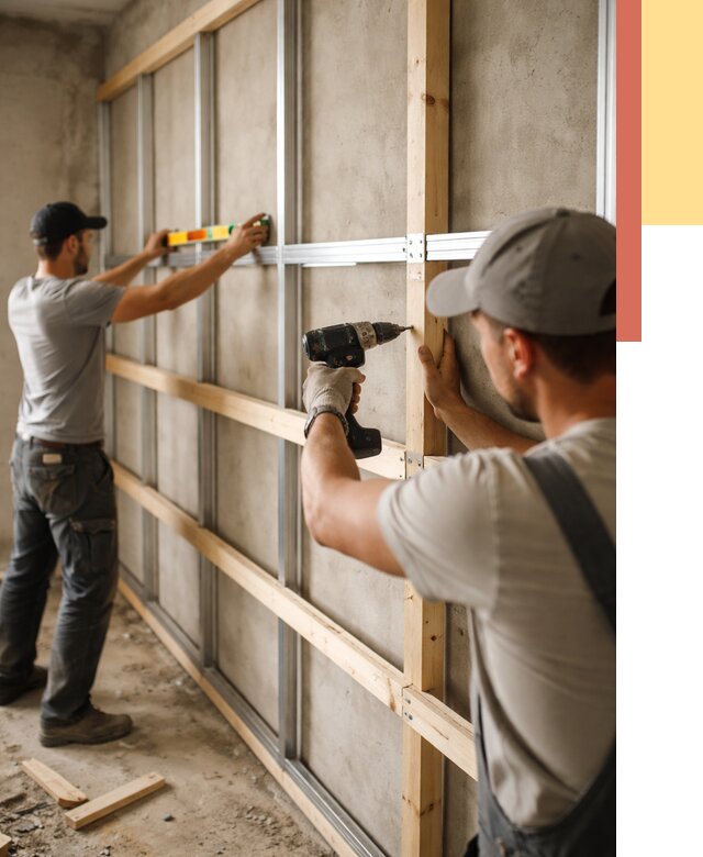 Устройство обрешетки под панели в Оренбурге от 2135 руб. — монтаж под ключ | ОТДЕЛОЧНИК-Рнб