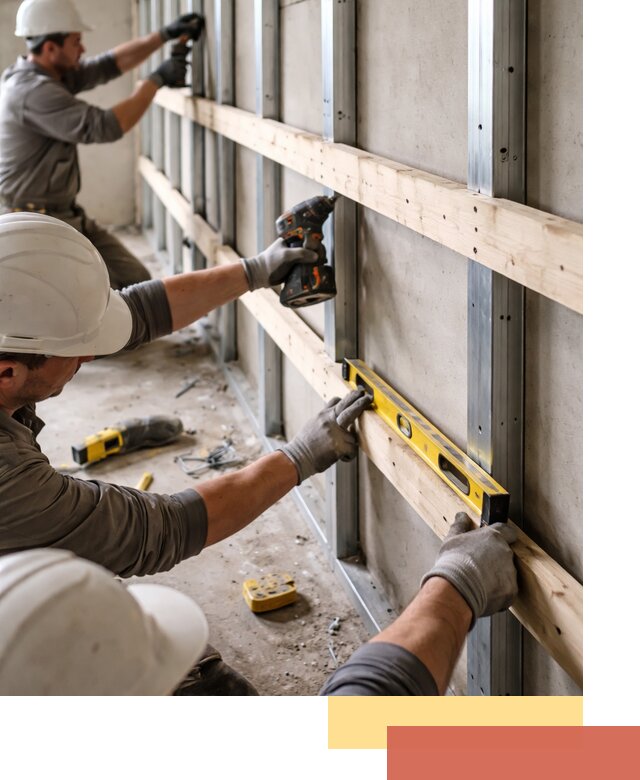 Устройство обрешетки под панели в Оренбурге