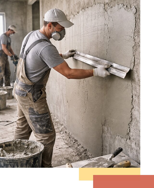 Штукатурка бетонных стен в Оренбурге качественно и долговечно