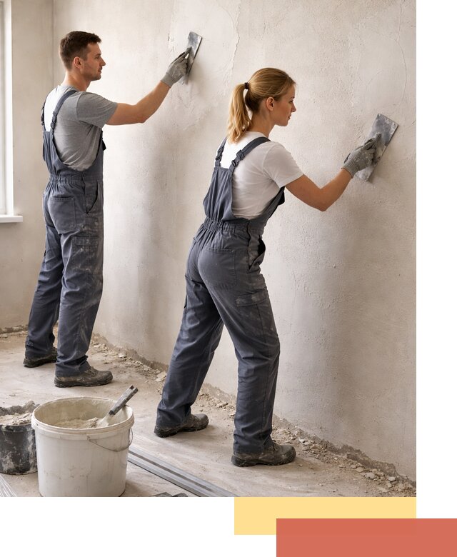 Штукатурка стен под обои в Оренбурге профессионально и быстро