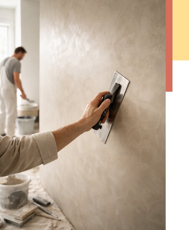 Венецианская штукатурка в Оренбурге от 3559 руб/м² — нанесение стен под ключ | ОТДЕЛОЧНИК-Рнб