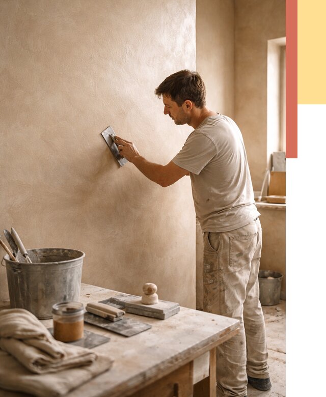 Марокканская штукатурка таделакт в Оренбурге под ключ от 4271 руб. | ОТДЕЛОЧНИК-Рнб