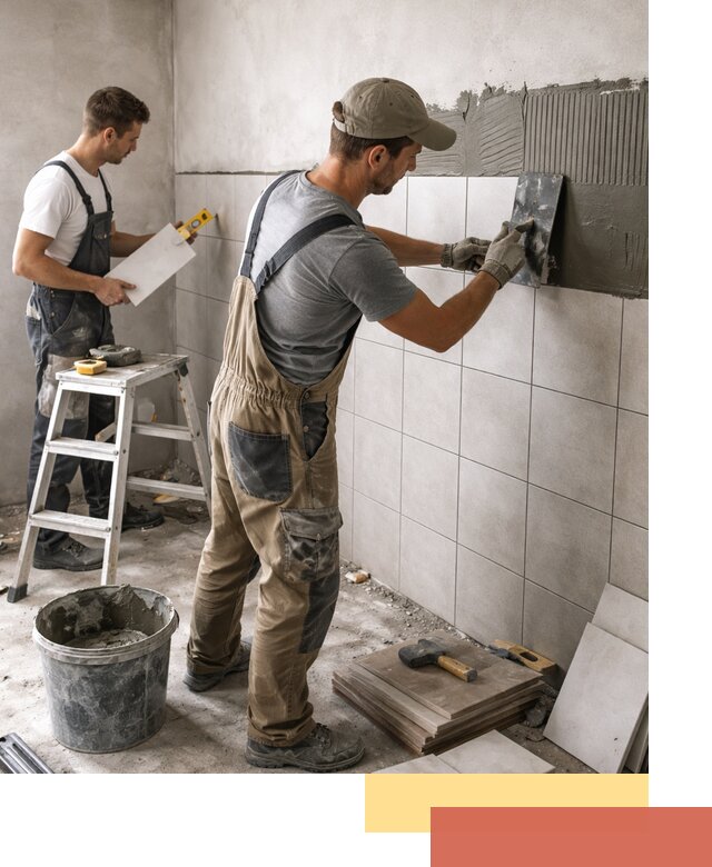 Укладка плитки на стены в Оренбурге профессионально и надежно