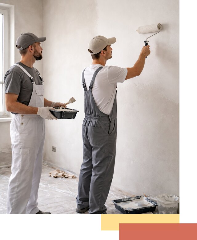 Покраска стен водоэмульсионной краской в Оренбурге