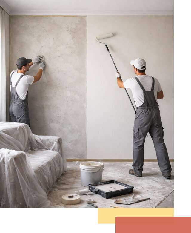 Покраска стен антивандальной краской в Оренбурге