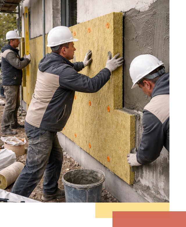 Утепление стен минватой в Оренбурге — тепло и звукоизоляция