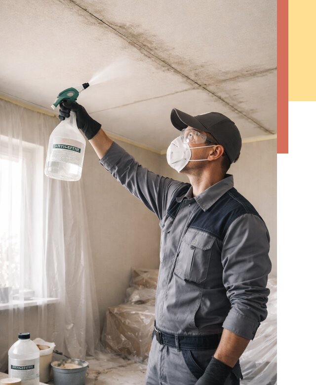 Антисептическая обработка потолка в Оренбурге от 2542 руб. | ОТДЕЛОЧНИК-Рнб