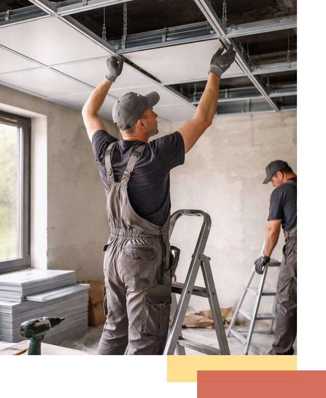 Монтаж кассетного потолка в Оренбурге качественно и быстро