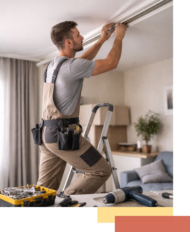 Ремонт натяжных потолков в Оренбурге — качественно и оперативно