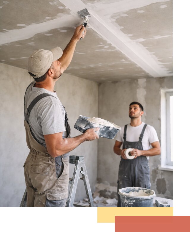 Обработка швов потолка ГКЛ в Оренбурге: качественная заделка и шпатлевка