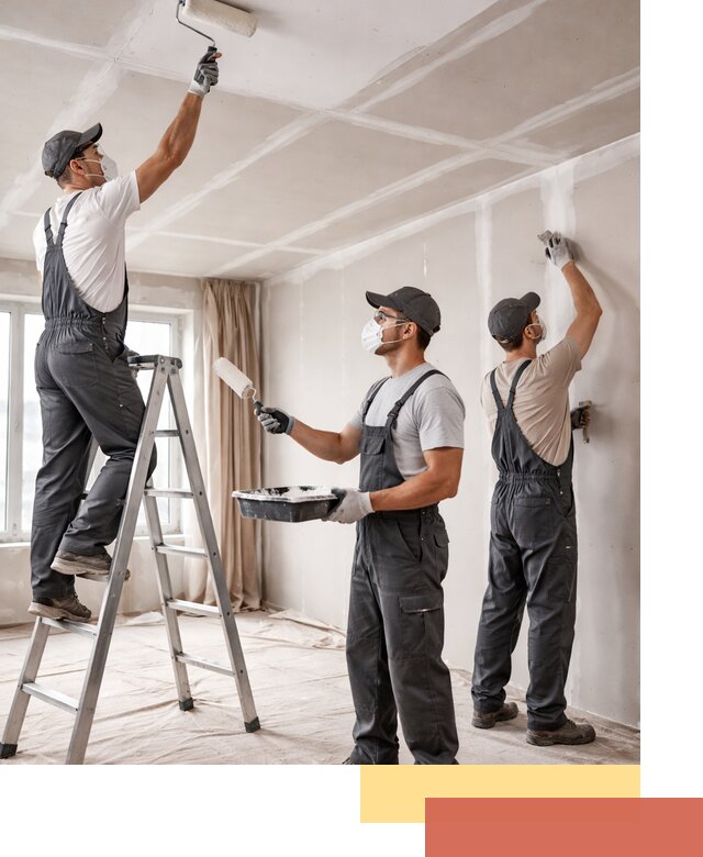 Покраска потолка из гипсокартона в Оренбурге качественно и недорого